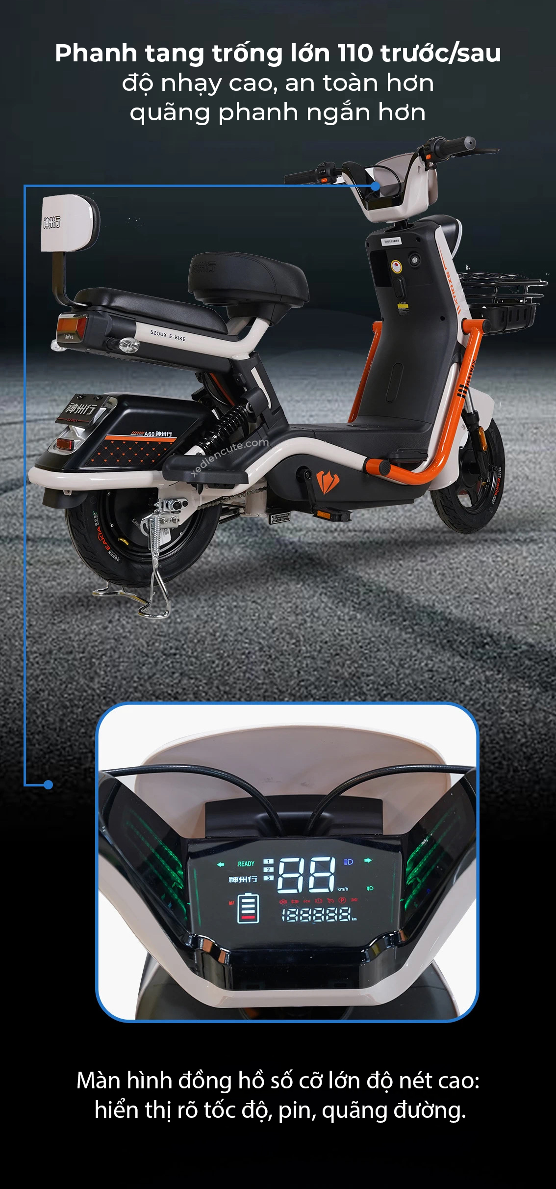 Xe Điện Cute | Cửa hàng xe đạp điện Cà Mau